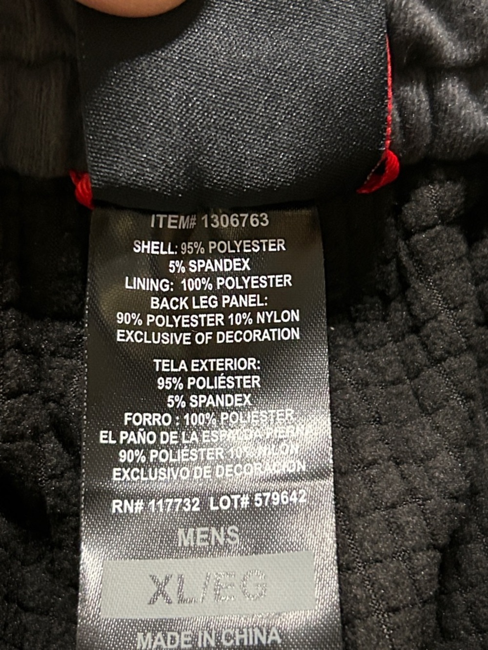 Gerry Men's Black Snow Pants - XL - NWT - Picture 12 of 12